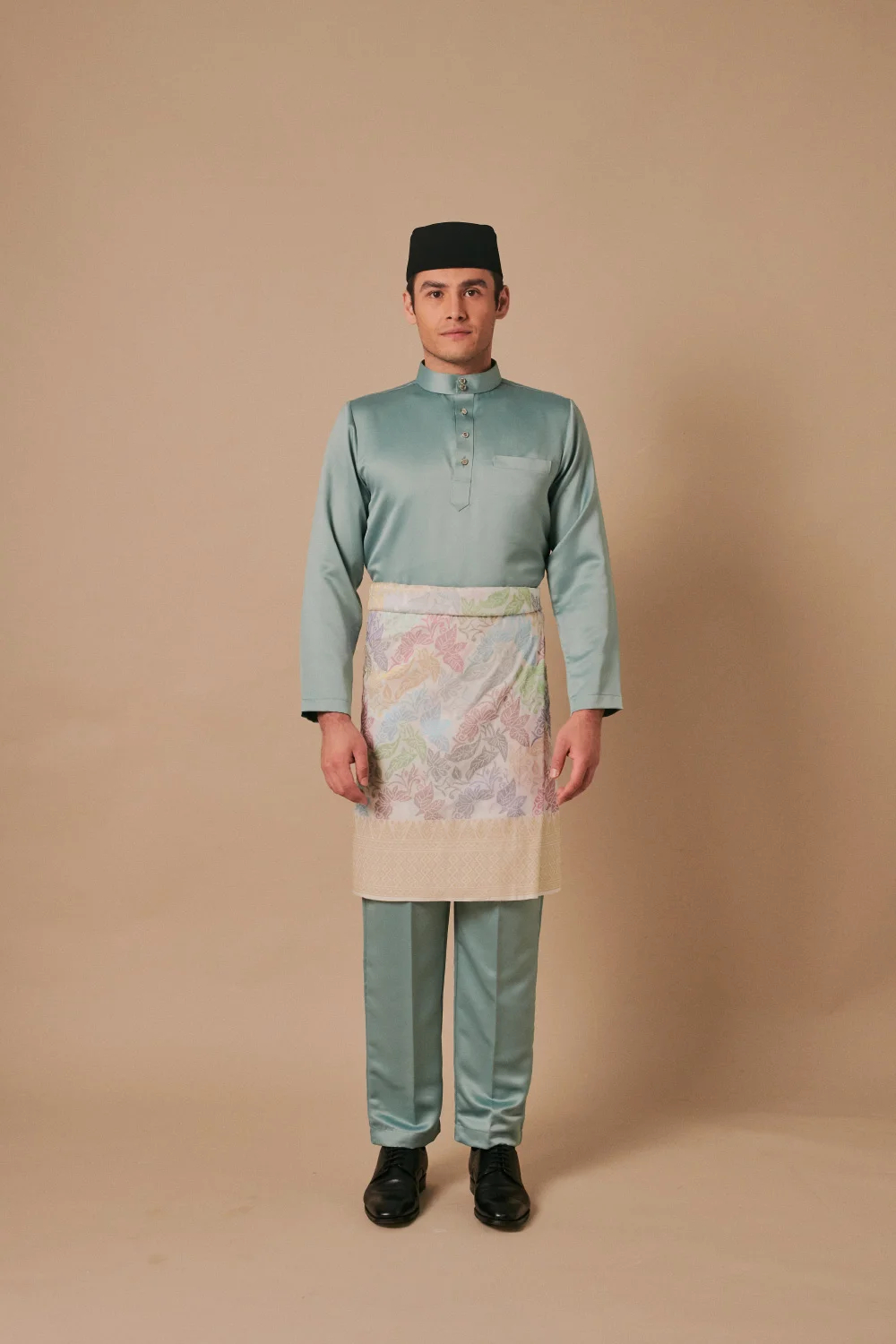 Sipo Eid Baju Melayu Moden In Dusty Green Buy Melayu Dusty Green