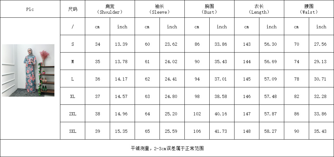 African Floral Printed Beautiful Designs Muslim Plus Size Dresses Islamic Clothing Women Abaya (6) African Floral Printed Beautiful Designs Muslim Plus Size Dresses Islamic Clothing Women Abaya (6)