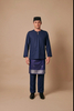 SIPO 2024 EID BAJU MELAYU ROUND NECK IN BABY BLUE