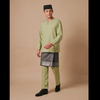 SIPO 2024 EID BAJU MELAYU ROUND NECK IN GREEN TEA