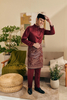 SIPO 2024 EID BAJU MELAYU MODEN IN MAROON