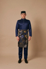 SIPO 2024 EID BAJU MELAYU MODEN IN NAVY BLUE