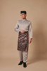 SIPO 2024 EID BAJU MELAYU MODEN IN LIGHT GREY