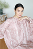Malaysia wholesale peach georgette long sleeves Kaftan - Light Brown