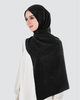 SATIN SHAWL - BURGUNDY