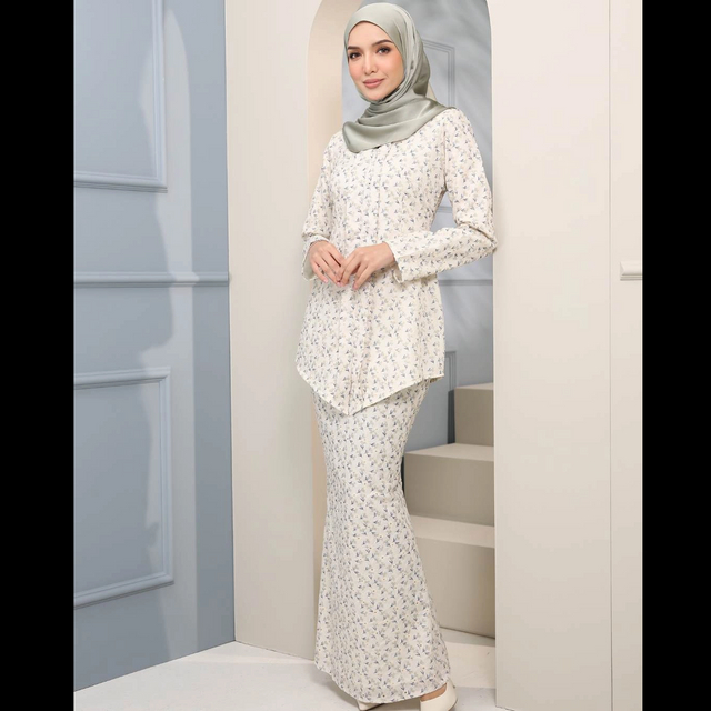 SIPO KEBAYA COTTON EMBROIDERY EYELET 2024 Kebaya Cotton Embroidery malay woman