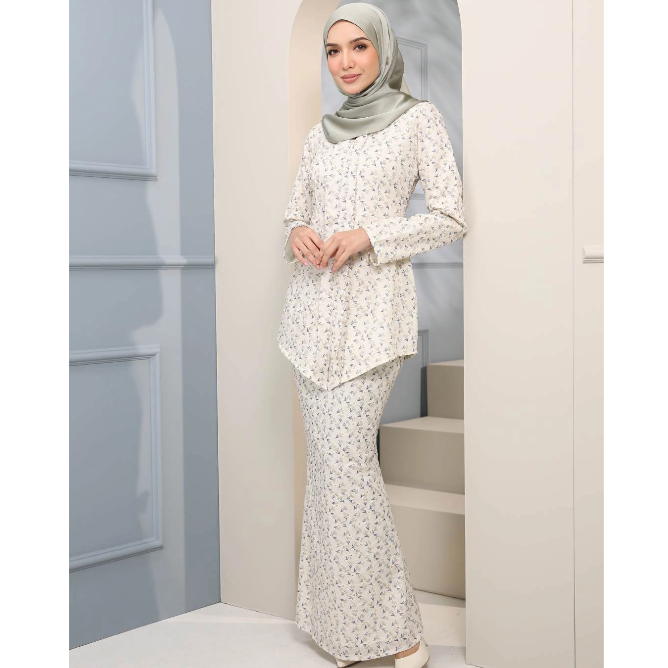 SIPO KEBAYA COTTON EMBROIDERY EYELET 2024 Kebaya Cotton Embroidery malay woman