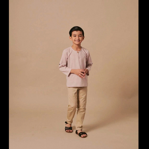 SIPO 2024 EID KURTA KIDS IN TAFFY PINK