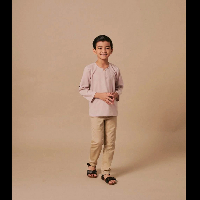 SIPO 2024 EID KURTA KIDS IN TAFFY PINK