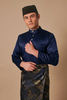 SIPO 2024 EID BAJU MELAYU MODEN IN NAVY BLUE