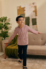 SIPO 2024 EID KURTA KIDS IN DUSTY PINK
