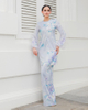 SIPO LAVISH LEBARAN 2024 BAJU KURUNG SUPPLIER - GREYISH BLUE