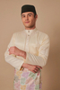 SIPO 2024 EID BAJU MELAYU MODEN IN CREAM