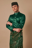 SIPO 2024 EID BAJU MELAYU MODEN IN EMERALD GREEN