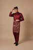 SIPO 2024 EID BAJU MELAYU MODEN IN MAROON