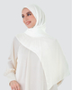 SATIN SHAWL - BURGUNDY