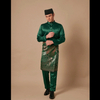 SIPO 2024 EID BAJU MELAYU MODEN IN EMERALD GREEN
