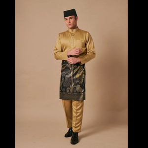 SIPO 2024 EID BAJU MELAYU MODEN IN OLIVE GREEN