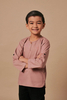SIPO 2024 EID KURTA KIDS IN DUSTY PINK