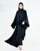 SIPO Eid celebration CARDIGAN ABAYA - BLACK
