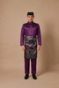 SIPO 2024 EID BAJU MELAYU MODEN IN ROYAL PURPLE