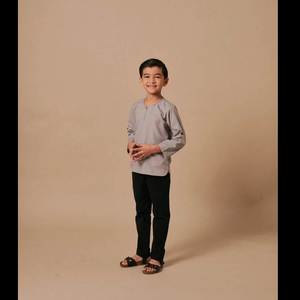 SIPO 2024 EID KURTA KIDS IN SILVER