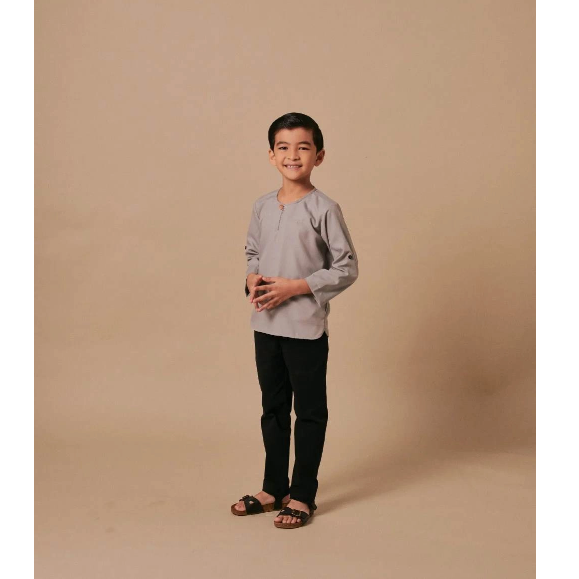 SIPO 2024 EID KURTA KIDS IN SILVER