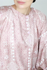 Malaysia wholesale peach georgette long sleeves Kaftan - Light Brown