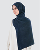SATIN SHAWL - BURGUNDY