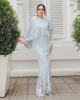 SIPO LAVISH LEBARAN 2024 BAJU KURUNG - BABY BLUE