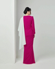 SIPO 2024 EID PURE COTTON,PUFF SLEEVES LUXE BAJU KURUNG-FUSCHIA PINK