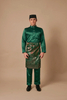 SIPO 2024 EID BAJU MELAYU MODEN IN EMERALD GREEN