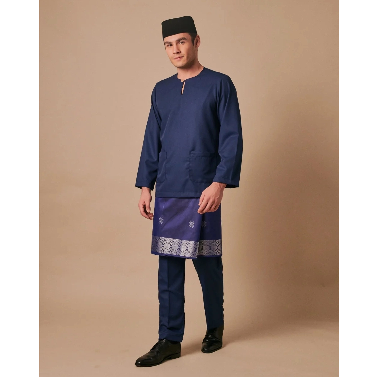 SIPO 2024 EID BAJU MELAYU ROUND NECK IN BABY BLUE