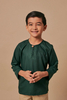 SIPO 2024 EID KURTA KIDS IN EMERALD GREEN