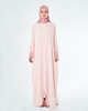 SIPO EID CLOTHING SUPPLIER TWO PIECE LACE ABAYA - SAKURA