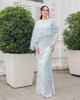 SIPO LAVISH LEBARAN 2024 BAJU KURUNG - BABY BLUE