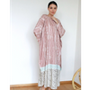 Malaysia wholesale peach georgette long sleeves Kaftan - Light Brown