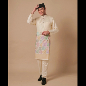 SIPO 2024 EID BAJU MELAYU MODEN IN CREAM