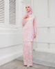 SIPO LAVISH LEBARAN 2024 BAJU KURUNG SUPPLIER - SOFT PINK