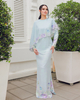 SIPO LAVISH LEBARAN 2024 BAJU KURUNG - BABY BLUE