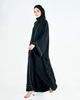 SIPO Eid celebration CARDIGAN ABAYA - BLACK