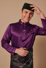 SIPO 2024 EID BAJU MELAYU MODEN IN ROYAL PURPLE