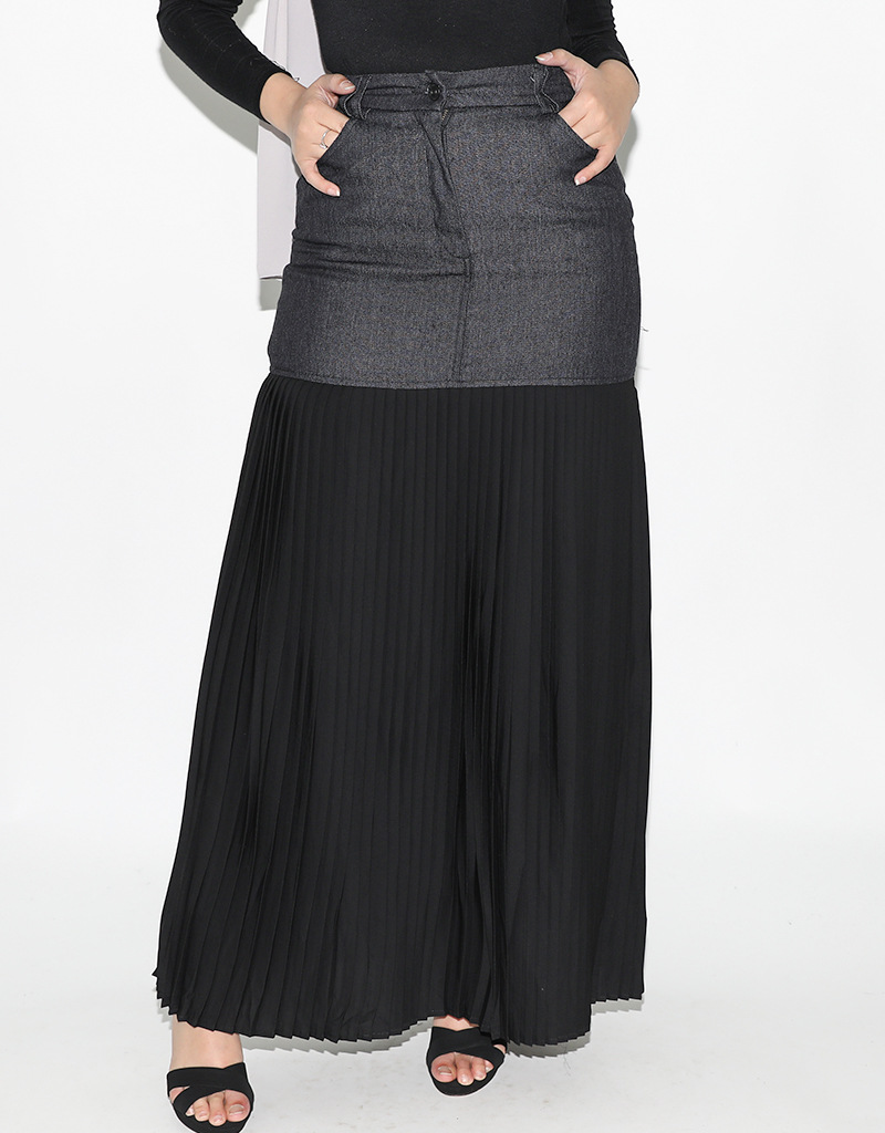 New Design Modest Middle East Muslim Dubai Wholesale Fashion Lady Dress Skirt
