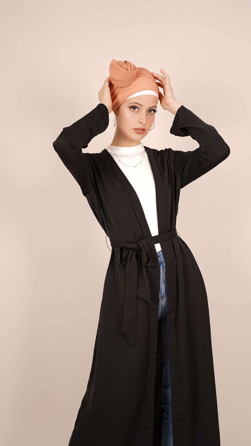 Modest Fashion Muslim Islamic New Design Turkish Style Online Shop Coat