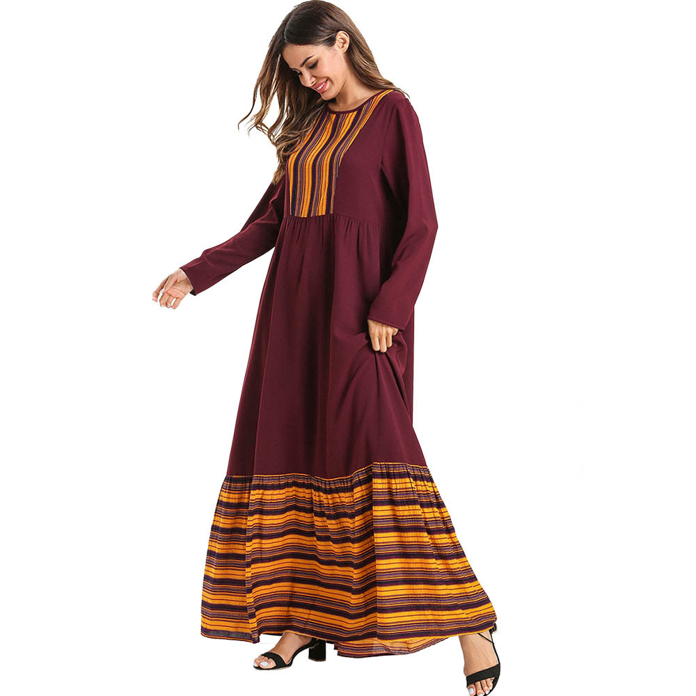  Muslim Dubai Thobe Modest Burka Prayer 2022 Islamic Clothing Caftan Arabic Kaftan Women Jilbab Modern Jalabiya Kimono Maxi Dress Abaya