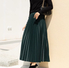  Kurti Modern Women Internet Celebrities Modest Prayer Islamic Clothing Dubai Lady Fashion 2022 Top Burka Printing Maxi Dress Pleated Muslim Skirt