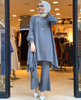  Prayer Modest Top Printing Dubai Thobe Islamic Clothing 2pieces Women Two Piece Pants Maxi Suit 2022 Kurti Burka Muslim Blouse Set