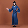 2022 Muslim Muslim Denim Dress Cross-border Women's Clothing Middle East Southeast Asia
