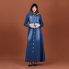 2022 Muslim Muslim Denim Dress Cross-border Women's Clothing