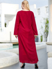  2022 Kaftan Jilbab Prayer Burqa Jalabiya Dubai Burka Plus Size Modest Islamic Clothing Arabic Modern Thobe Women Muslim Maxi Dress Abaya